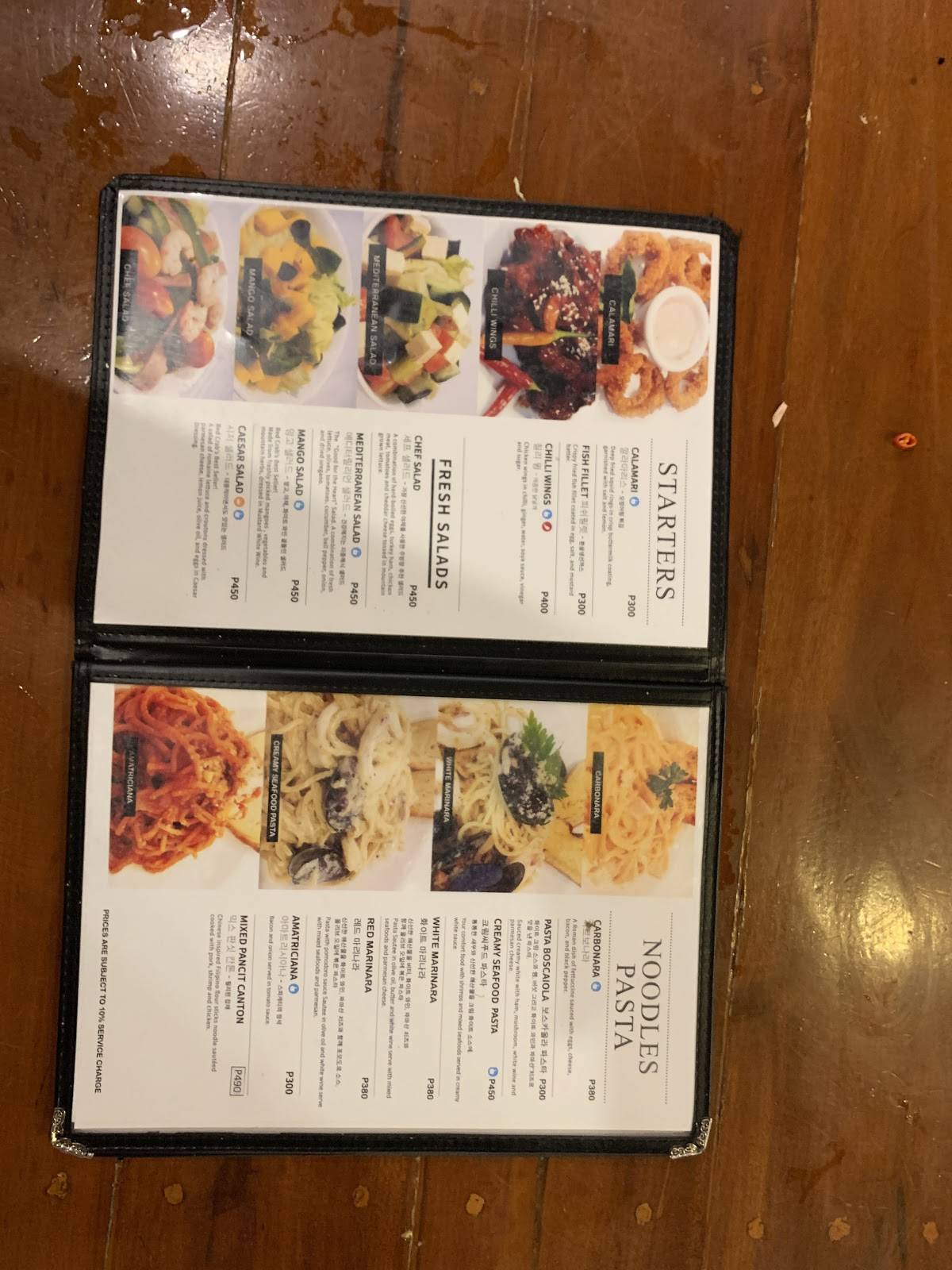 Menu at Wokeriacrab Pasta House restaurant, Malay, D'mall de Boracay