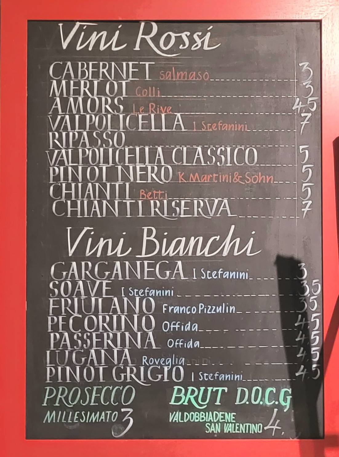 Menu Da Cicchetteria Da Elio Pub Bar Venezia