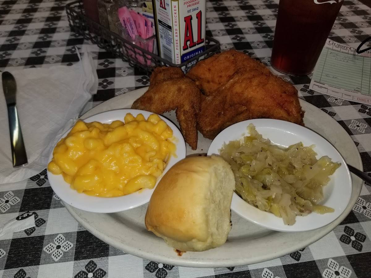 Menu at Rachel's Whistle Stop Cafe, Norlina