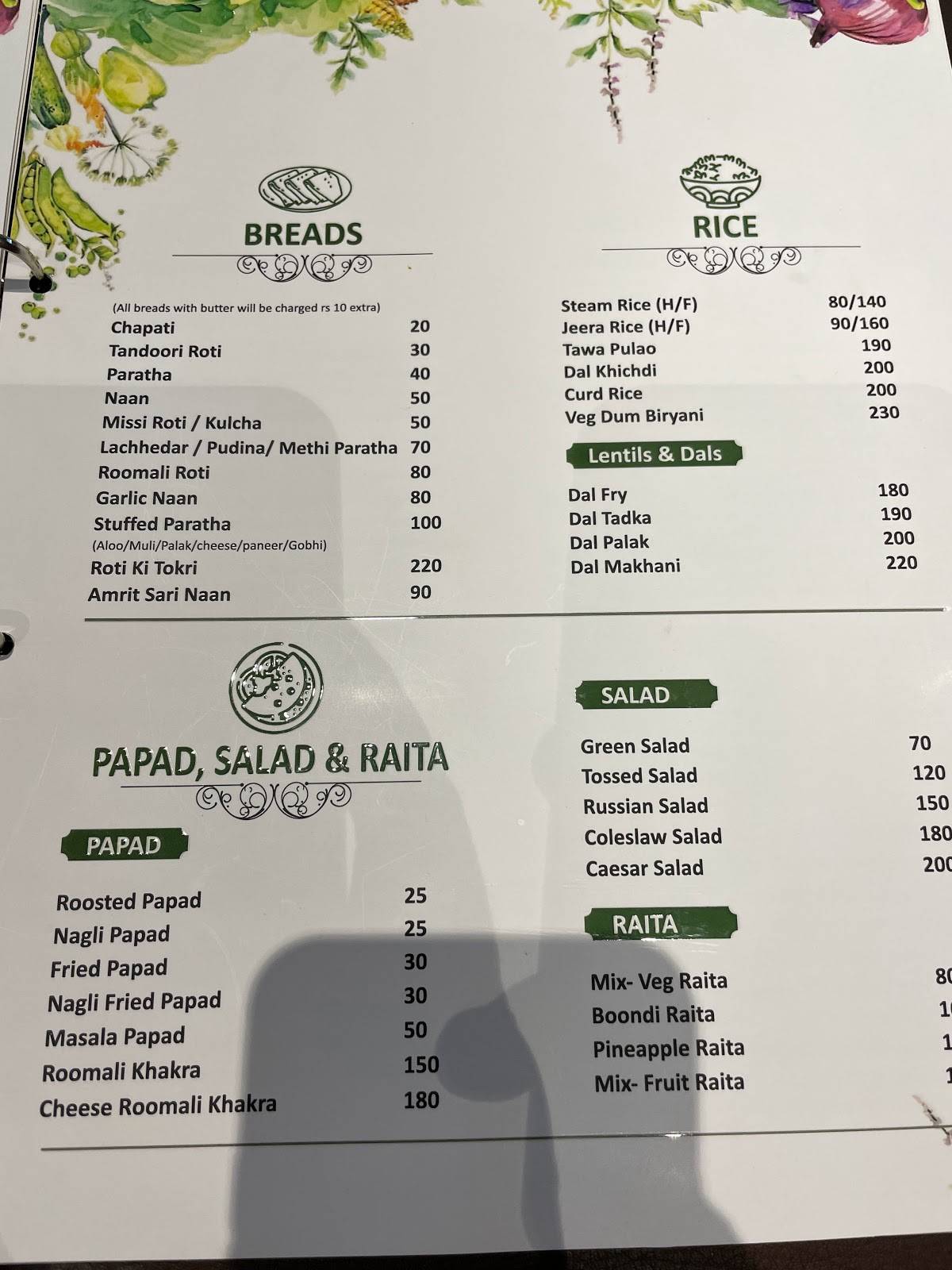 Menu at The CallistoMulti Cuisine Restaurant & Bar in Nashik, Nashik