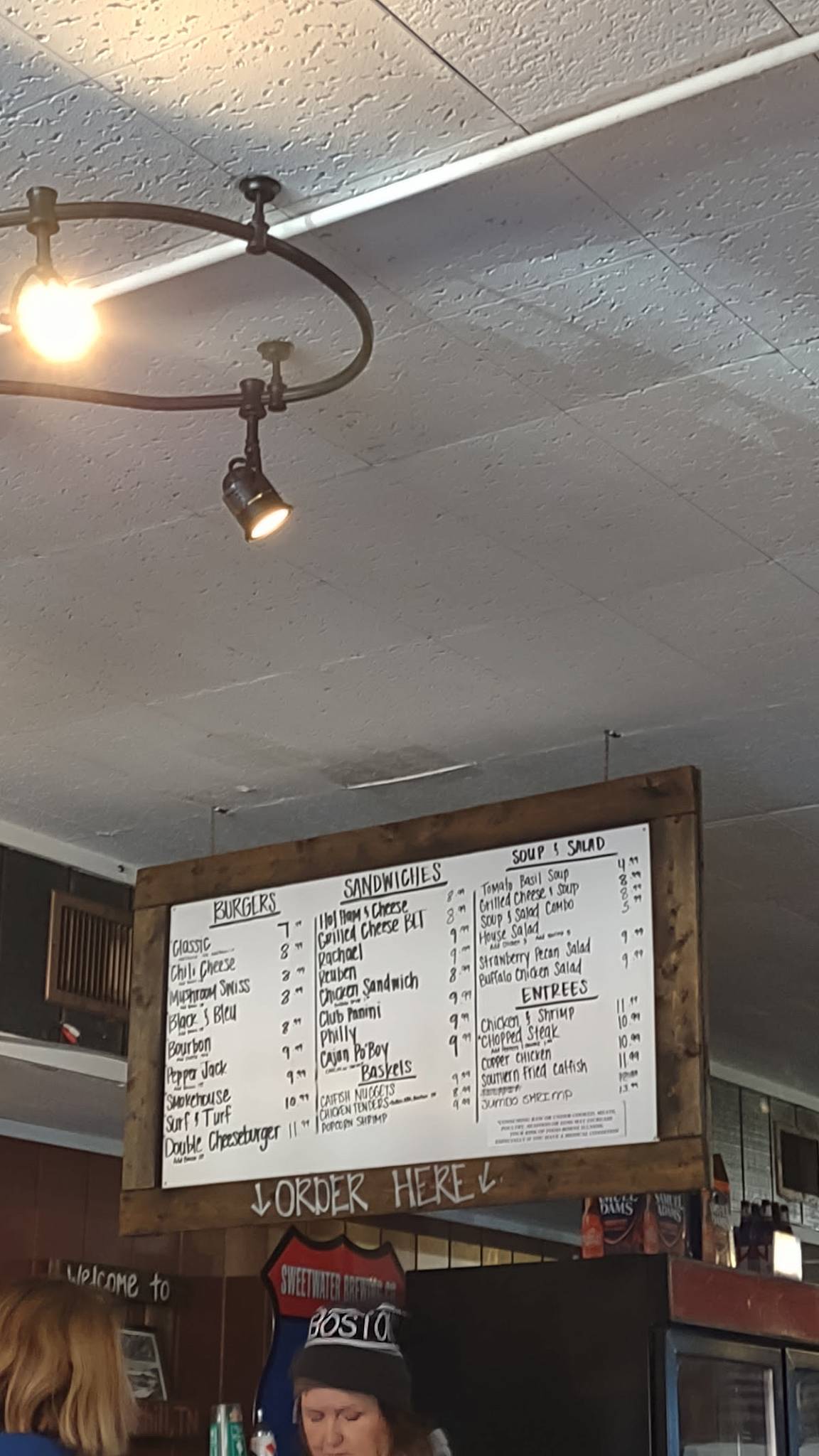 Menu at The Copper Grill restaurant, Copperhill