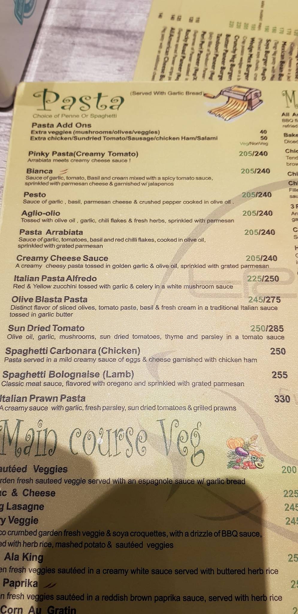Menu at Truffles Indiranagar, Bengaluru, 307