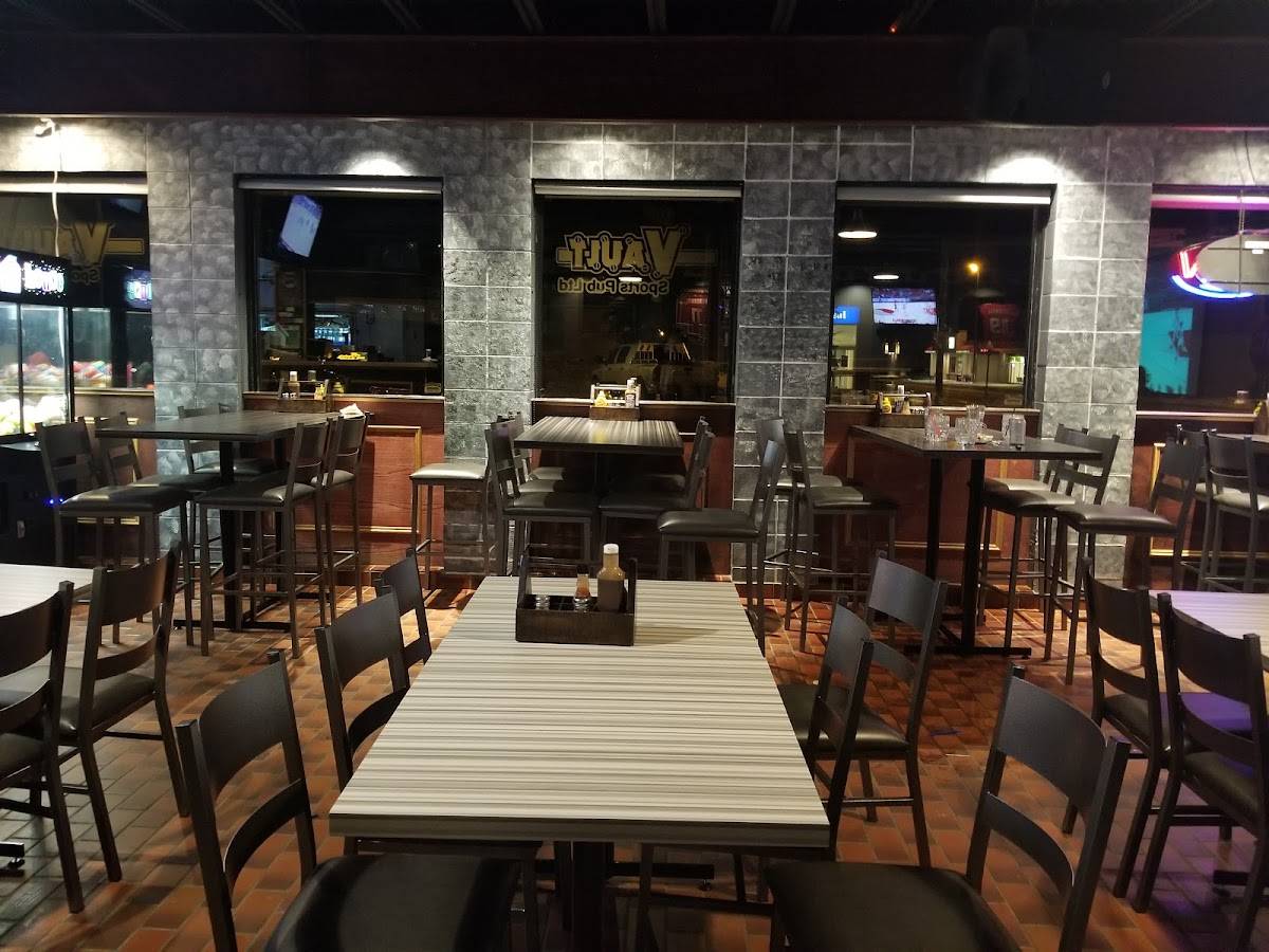 Menu at Vault Sports Pub, Rimbey