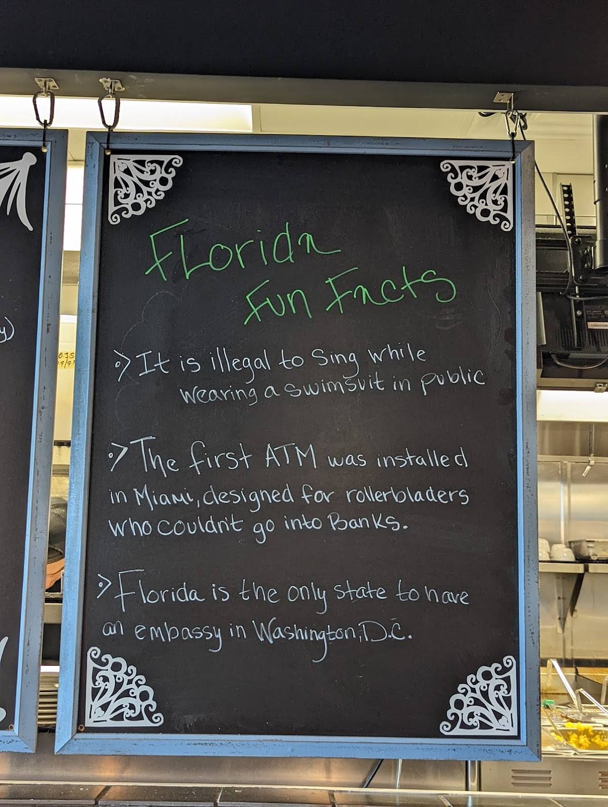 Menu at Backwater Wickham Road cafe, Melbourne