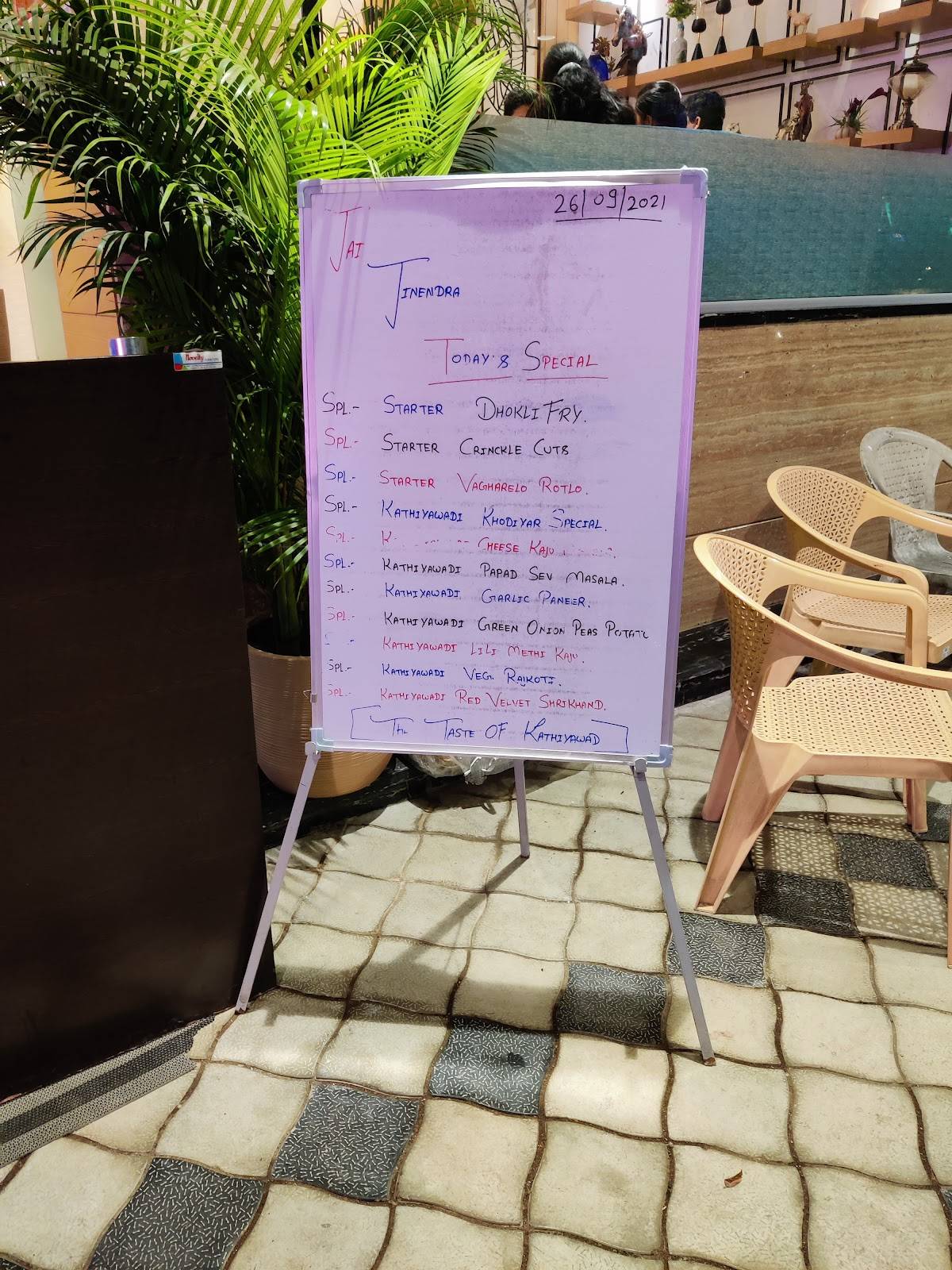Menu at Coriander Leaf Restaurant, Indore