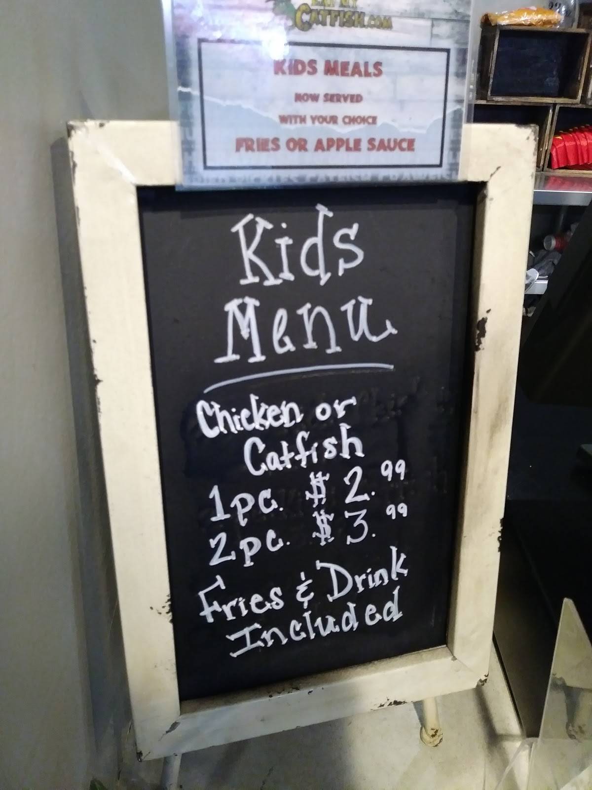 Menu at eat my catfish restaurant little rock n rodney parham rd