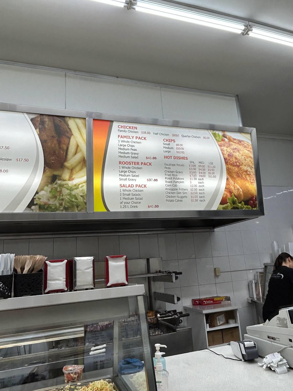 Menu at Jackson Court Charcoal Chicken restaurant, Doncaster East