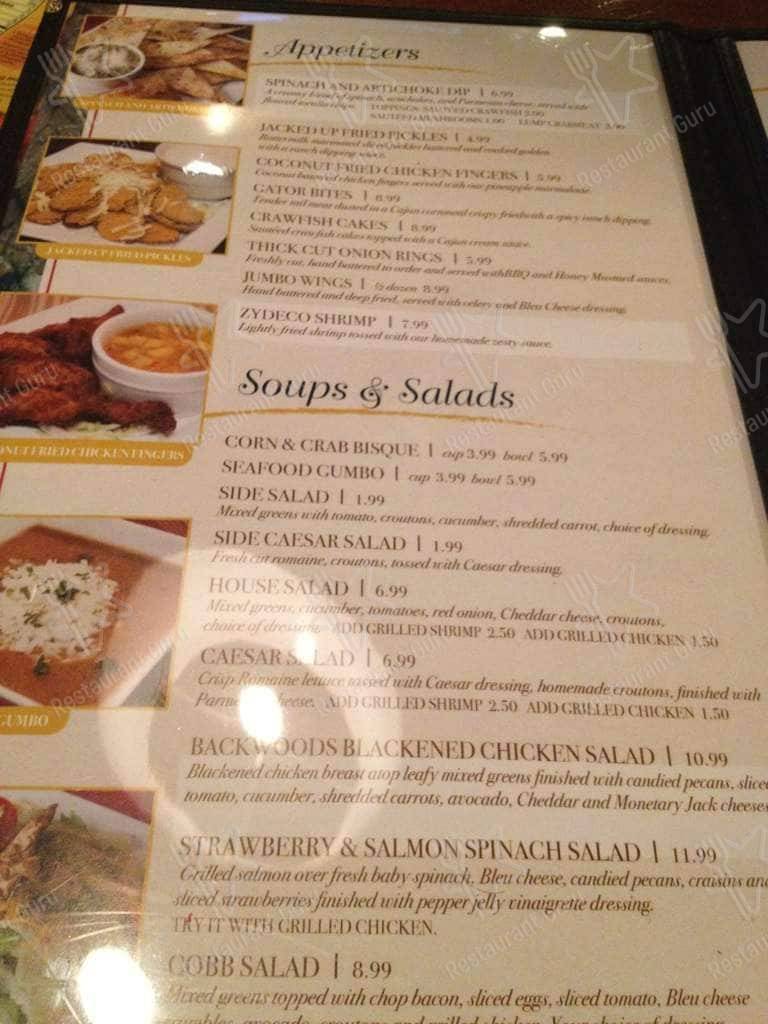 NOLA Southern Grill menu