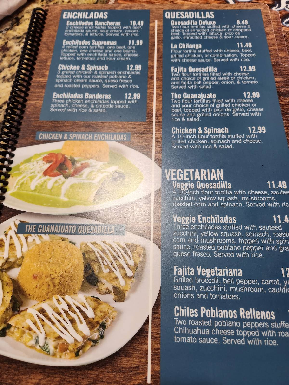 Menu at Los Sauces Mexican Restaurant, Nevada, 117 S Centennial Blvd