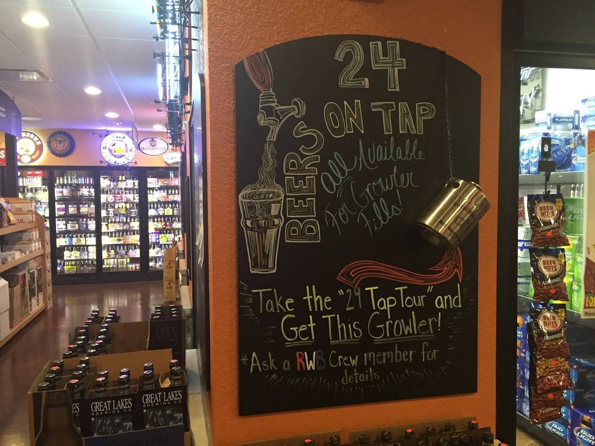 Menu at Red, Wine & Brew Mentor pub & bar, Mentor