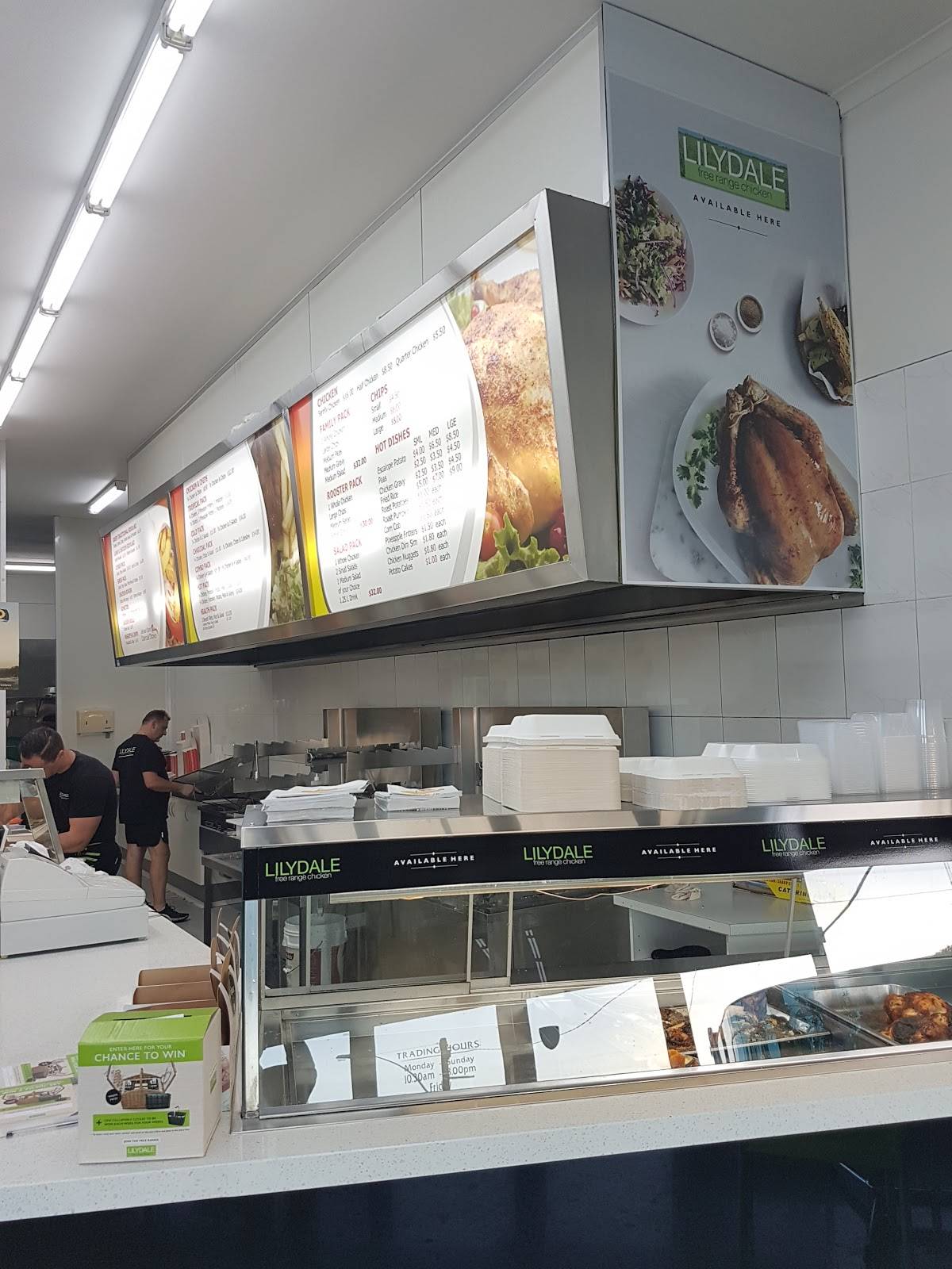 Menu at Jackson Court Charcoal Chicken restaurant, Doncaster East