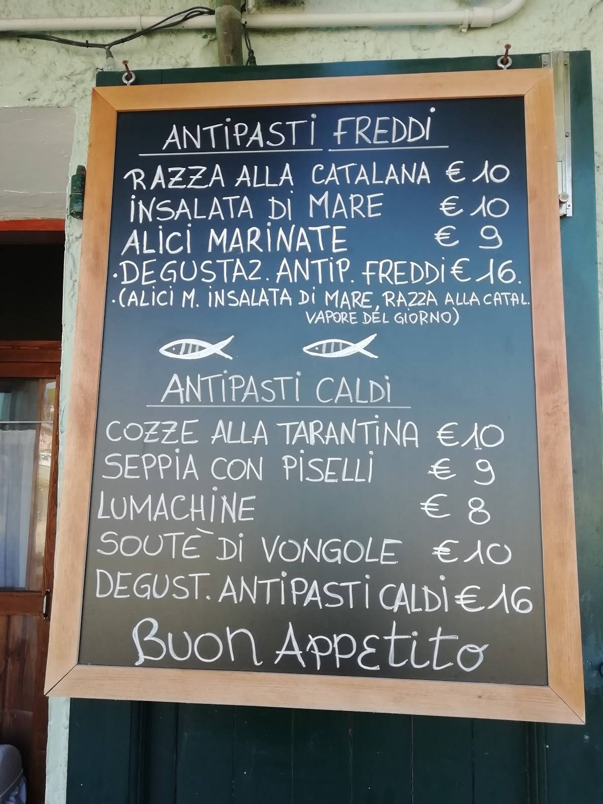 osteria del mare la lampara