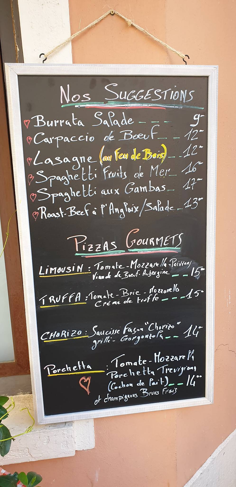 Menu au Ristretto restaurant, Villeurbanne, 2 Rue Descartes