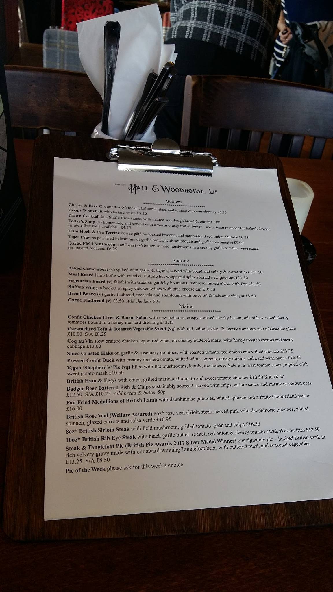 Menu at The Boathouse pub & bar, Bath, Newbridge Rd