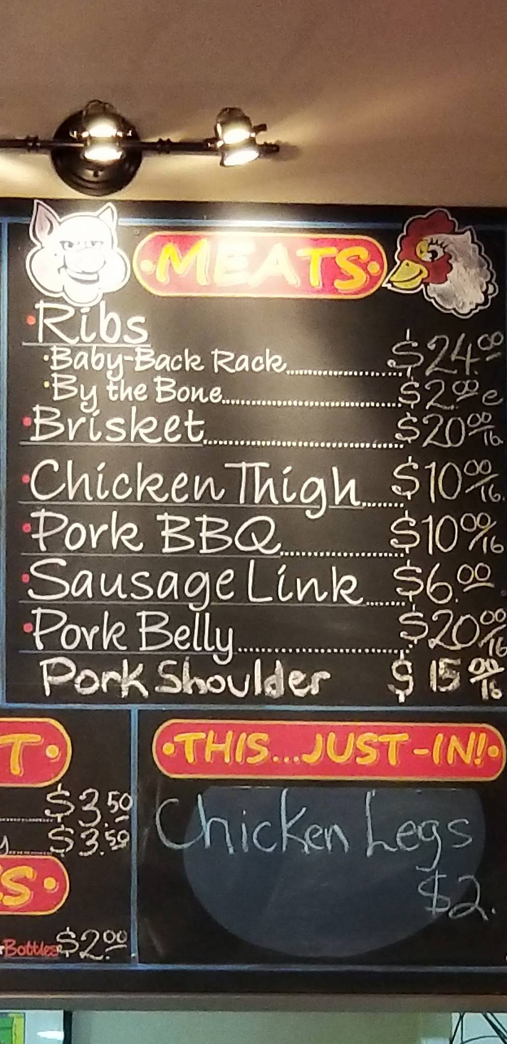 Menu at Mitch's Barbeque Restaurant & Catering, Warrendale