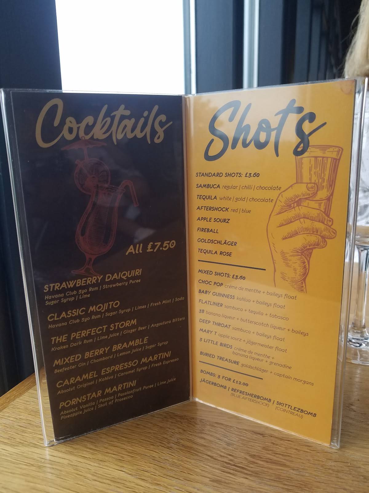 Menu at Bellevue Arms pub & bar, Glengormley