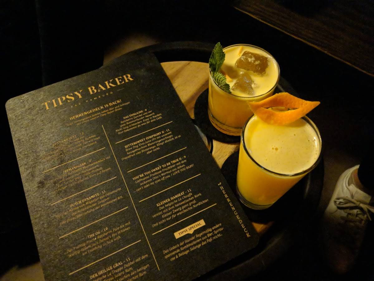 Speisekarte von Tipsy Baker Bar Hamburg, Hamburg