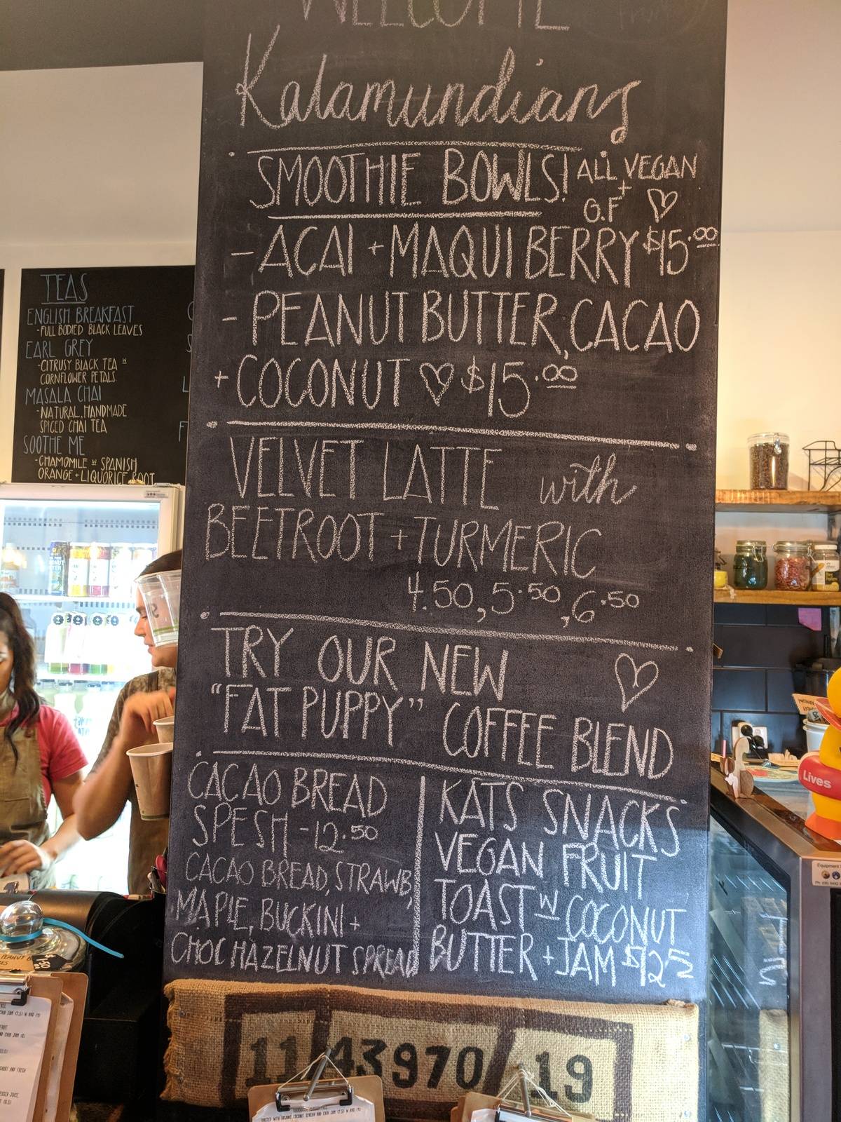 Menu at Haynes Street Larder restaurant, Kalamunda