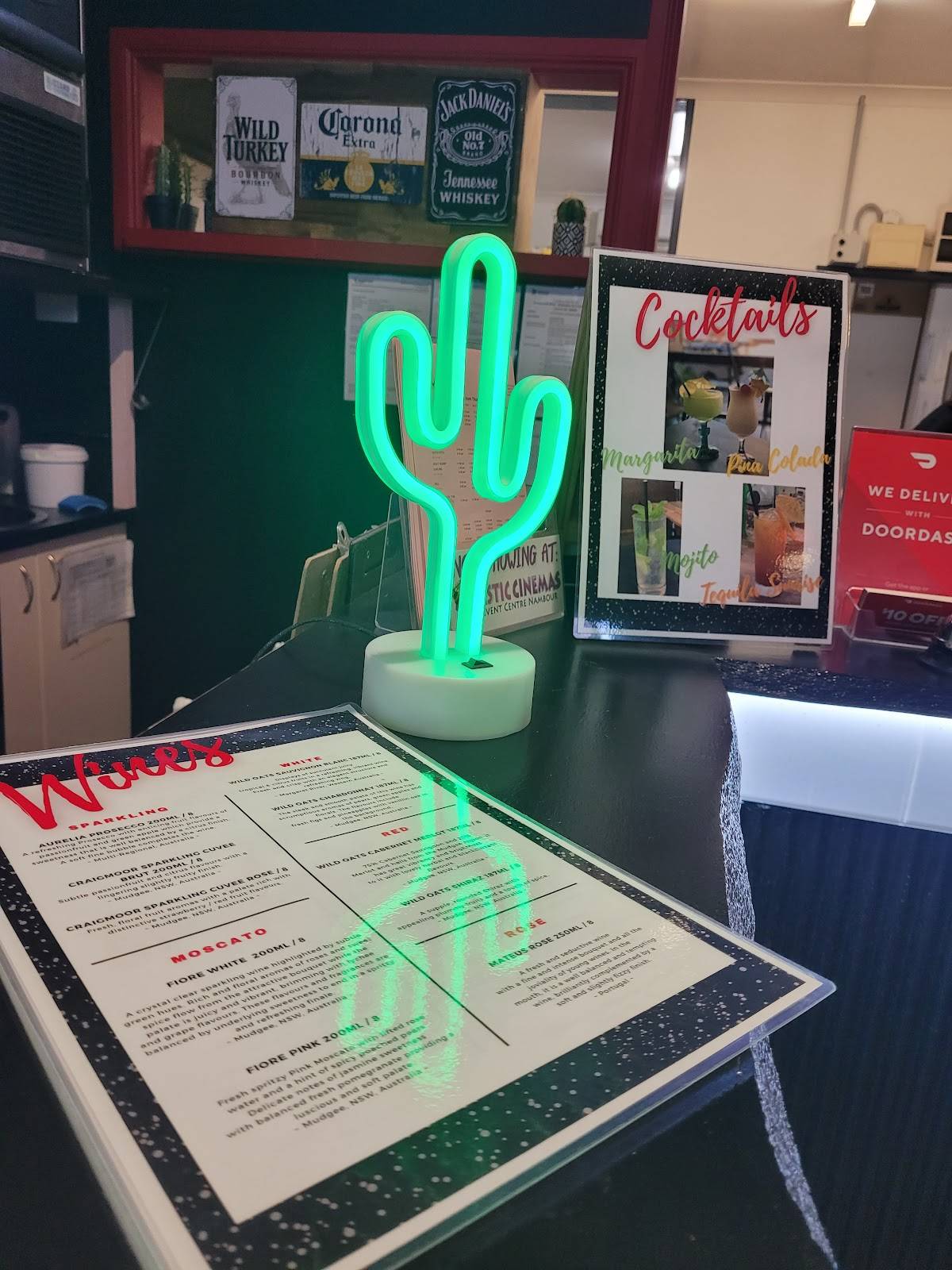 Menu at La Salsa De Vida Mexican restaurant, Nambour