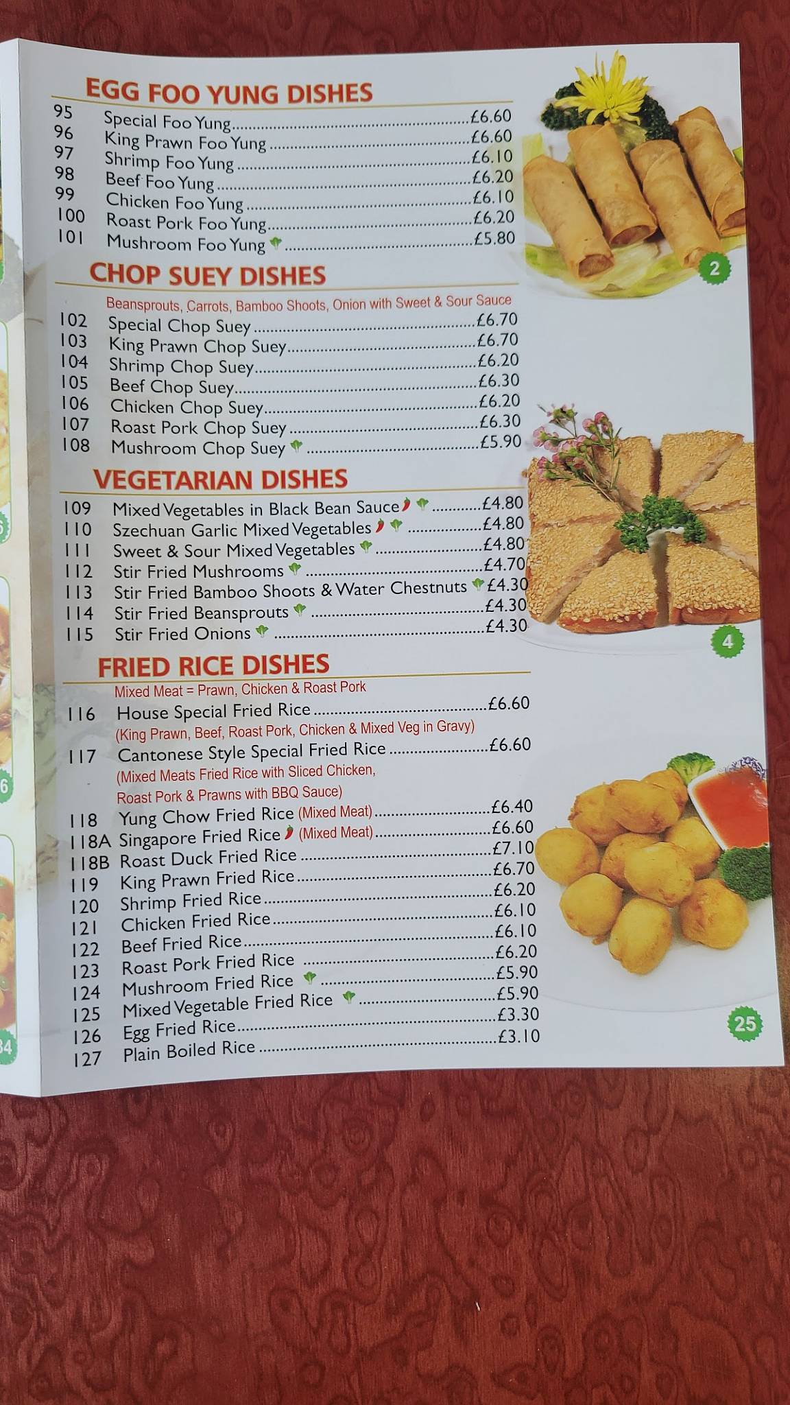 Menu At China Wok Restaurant Llanelli