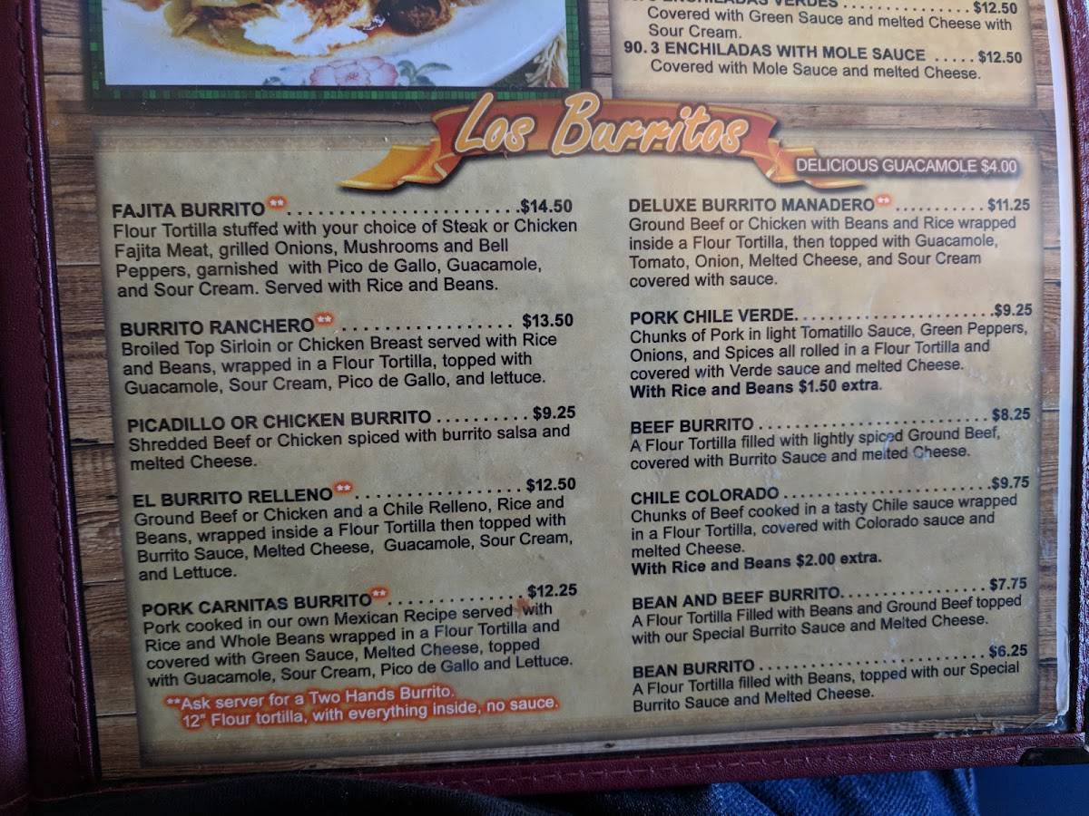 Menu at Mazatlan Mexican Restaurant Lincoln City, Lincoln City, 828 NE