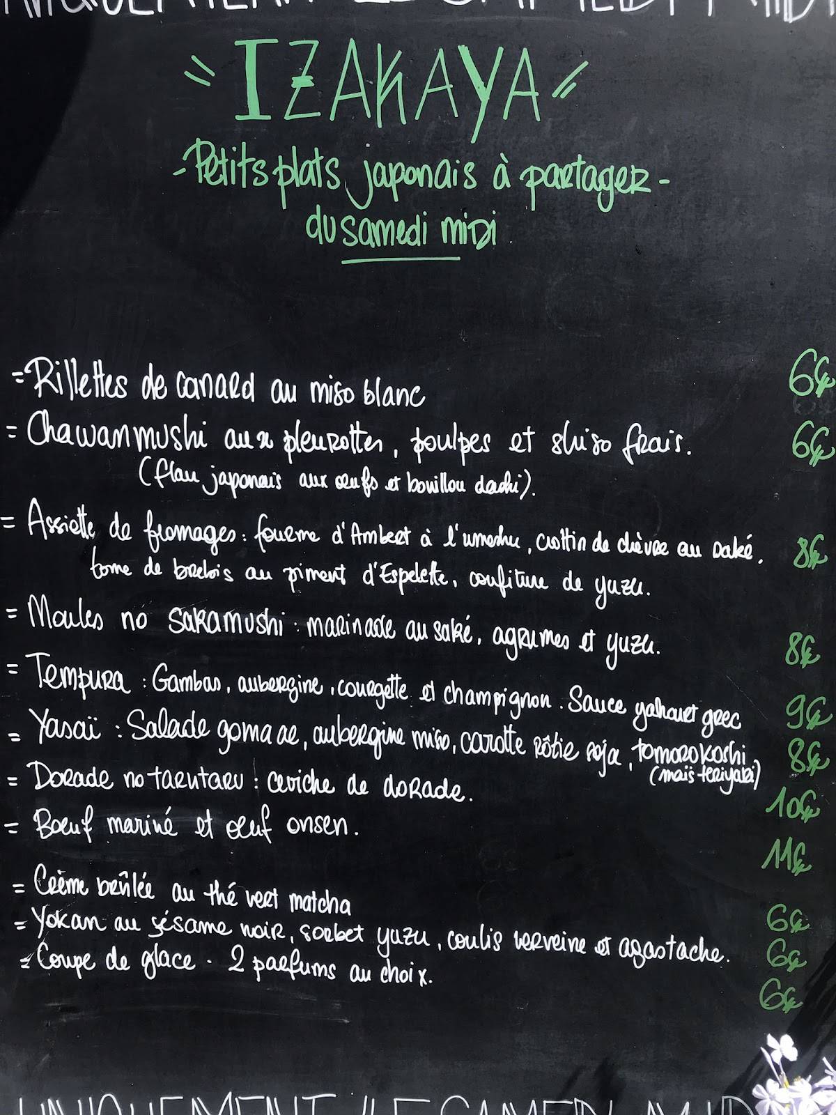 Menu At Robato Restaurant Marseille