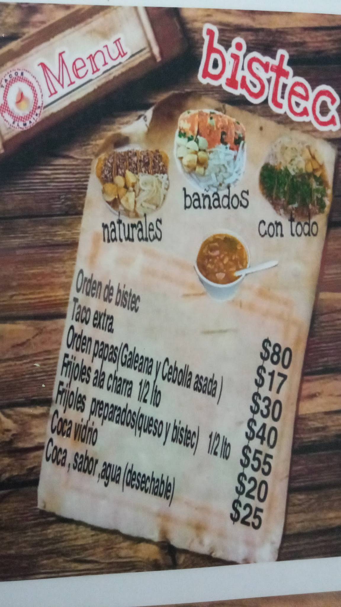 Carta Del Restaurante Tacos El Maik S Apodaca