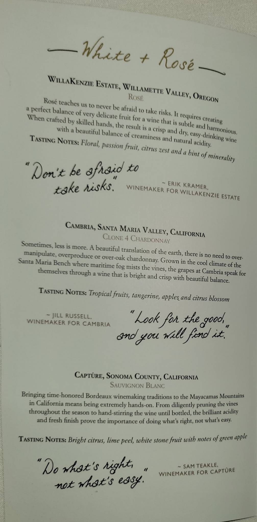 Menu at The Capital Grille pub & bar, Fort Worth
