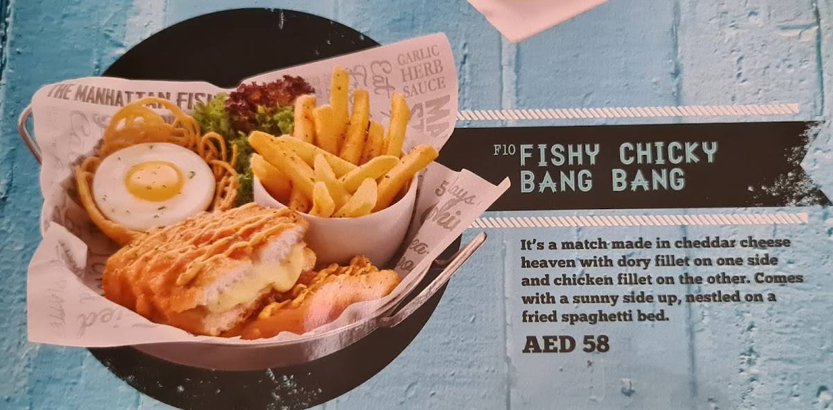 Menu at The Manhattan FISH MARKET restaurant, Dubai, 2nd Floor