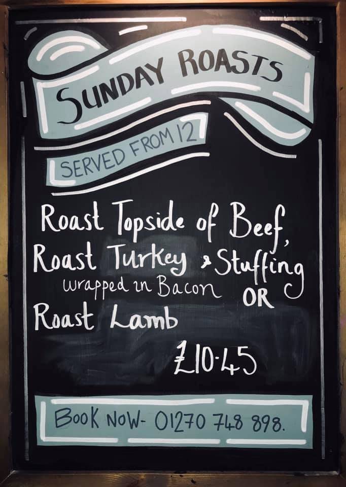 Menu at The Shroppie Fly, Audlem pub & bar, Audlem