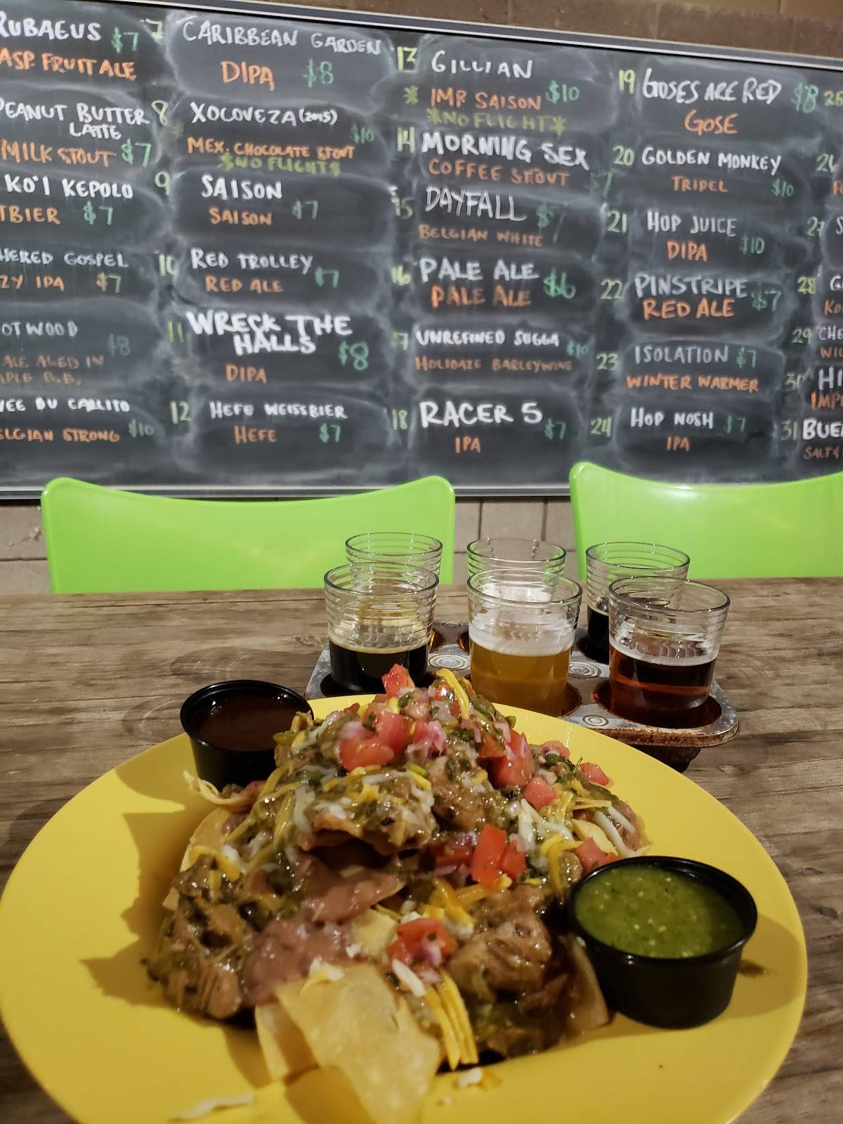 Menu at Angel's Trumpet Ale House pub & bar, Phoenix, 810 N 2nd St