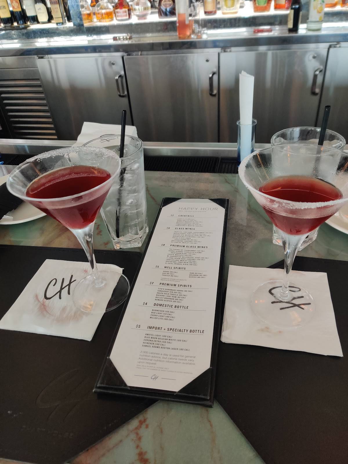 Menu at Chart House steakhouse, Atlantic City