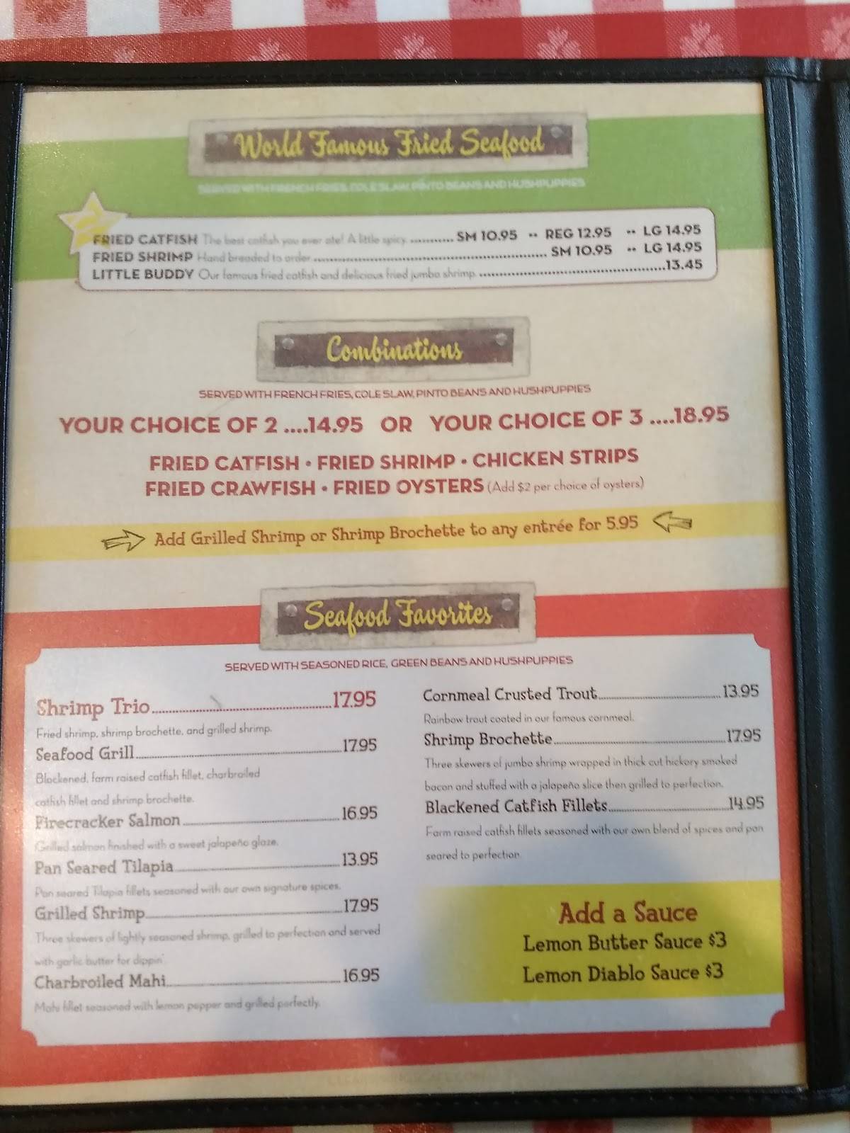 Menu At Clear Springs Restaurant Midland menu-at-clear-springs-restaurant-midland