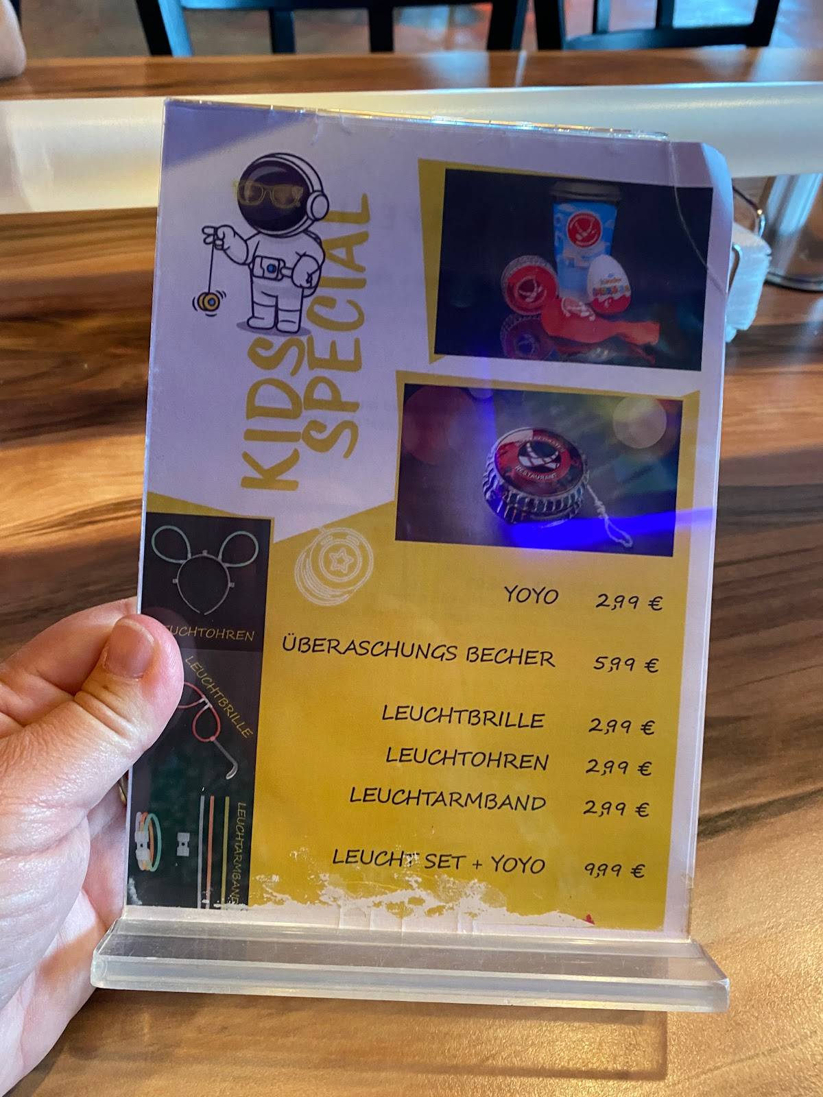 Speisekarte von Rollercoaster Restaurant, Wien