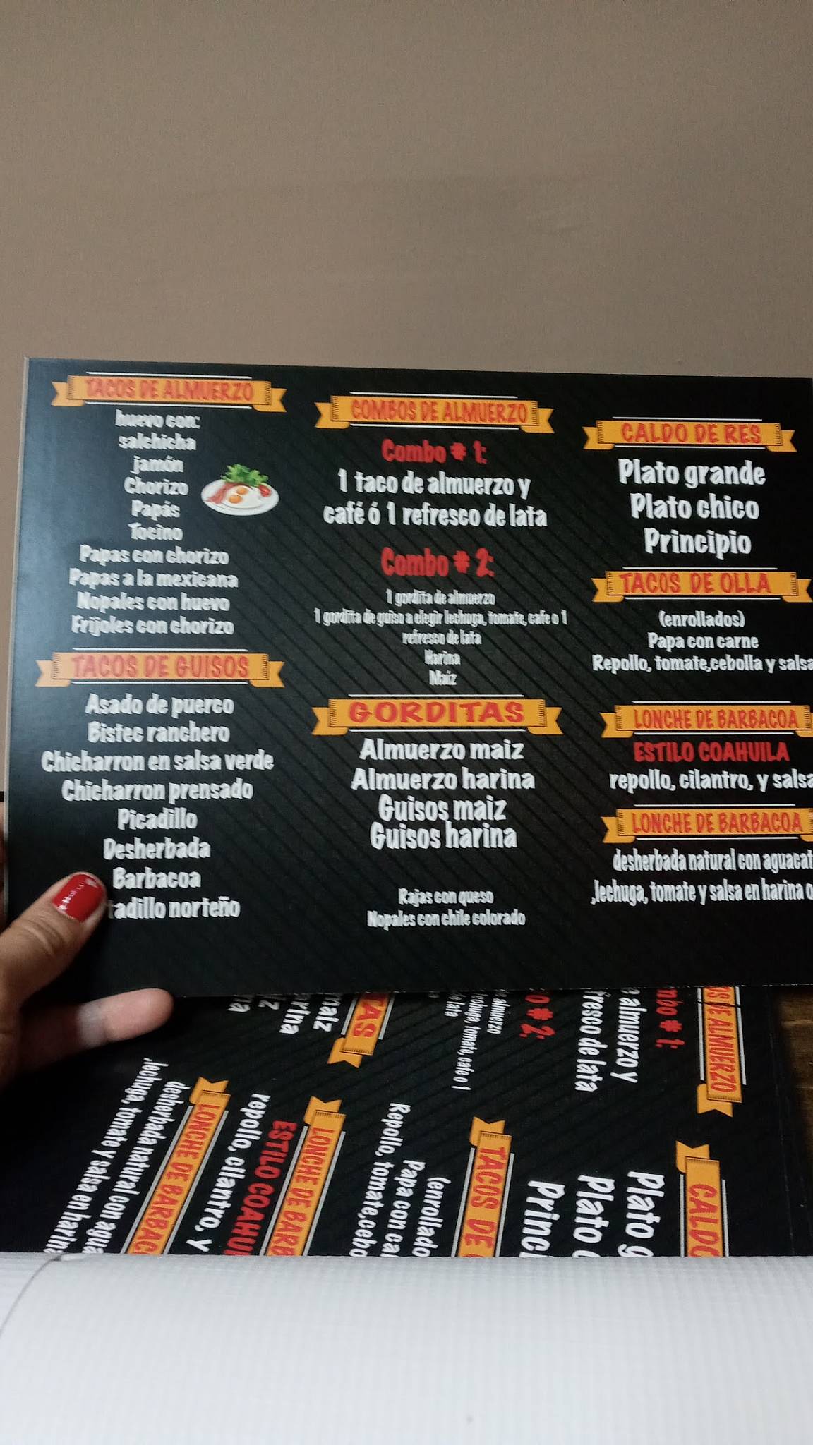 Menu At La Herencia Restaurant Alamo menu-at-la-herencia-restaurant-alamo