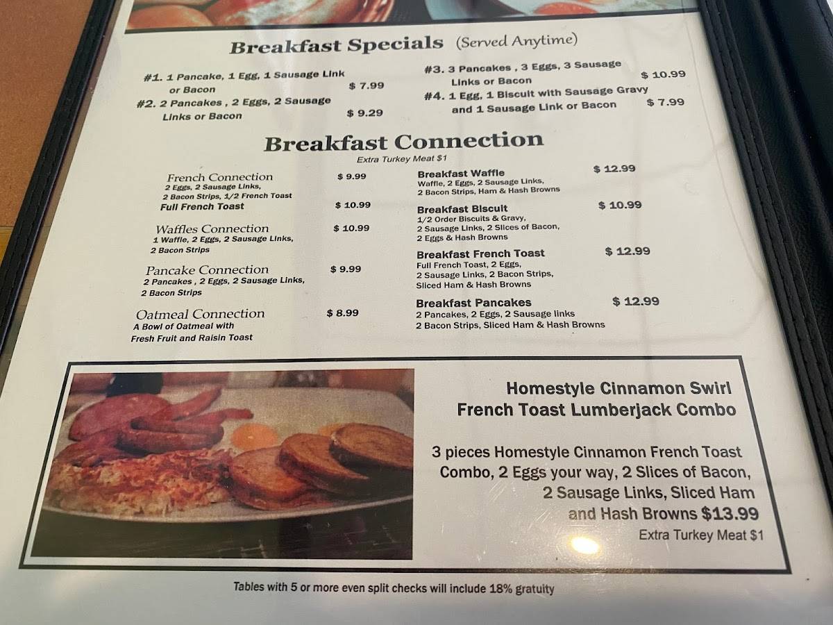 Menu at Los Angeles Restaurant, Hazel Crest, Kedzie Ave