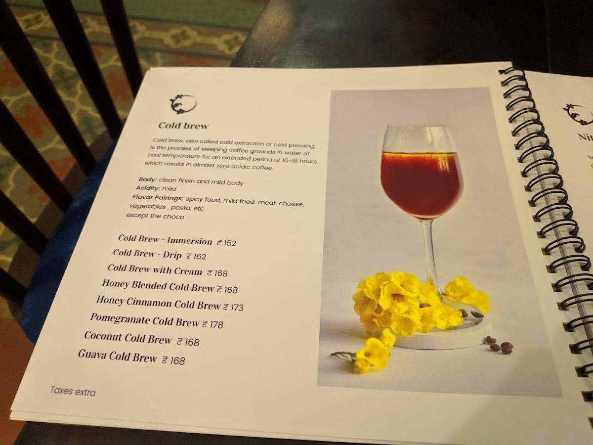 Menu at Roastery coffee house ! Kolkata, Kolkata