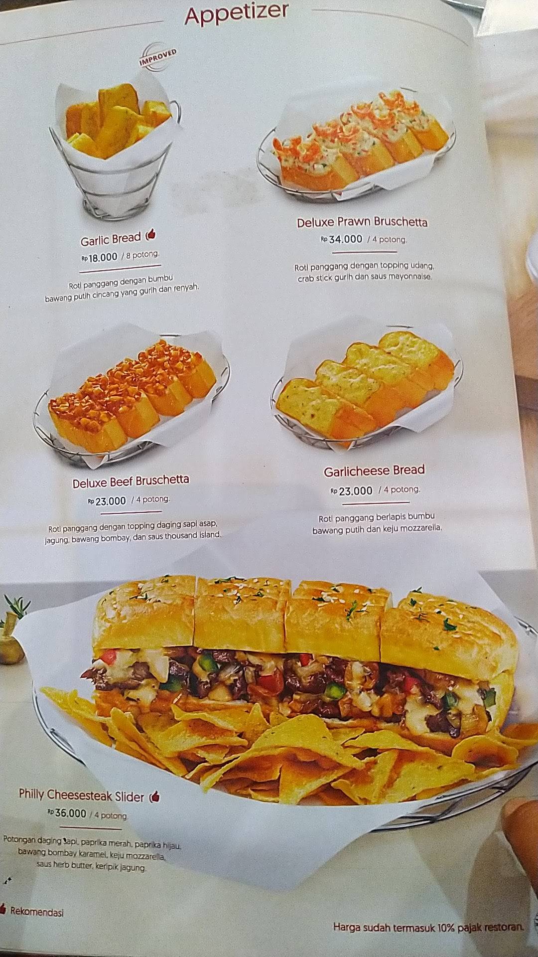 Menu At Pizza Hut Restoran Delta Plaza Surabaya Restaurant Surabaya