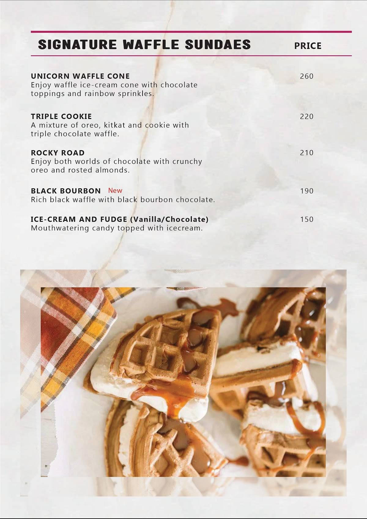 Menu at Shaker’s Galleria, Surat