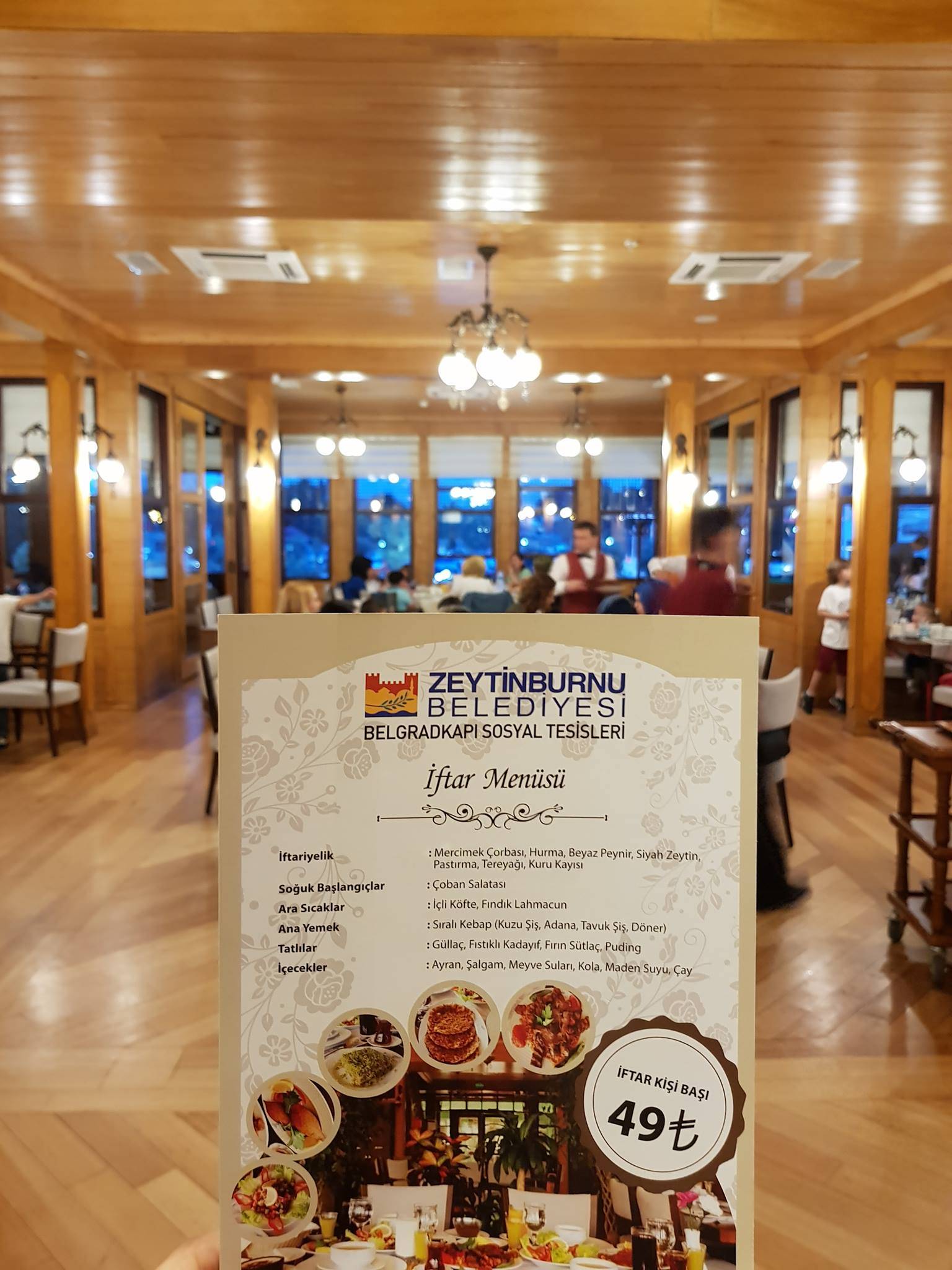 Menu At Zeytinburnu Belediyesi Belgradkapı Sosyal Tesisleri, Istanbul ...