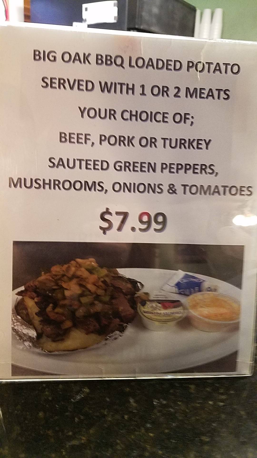 Menu at 4 Trees Smokehouse Inc. BBQ, Middleburg