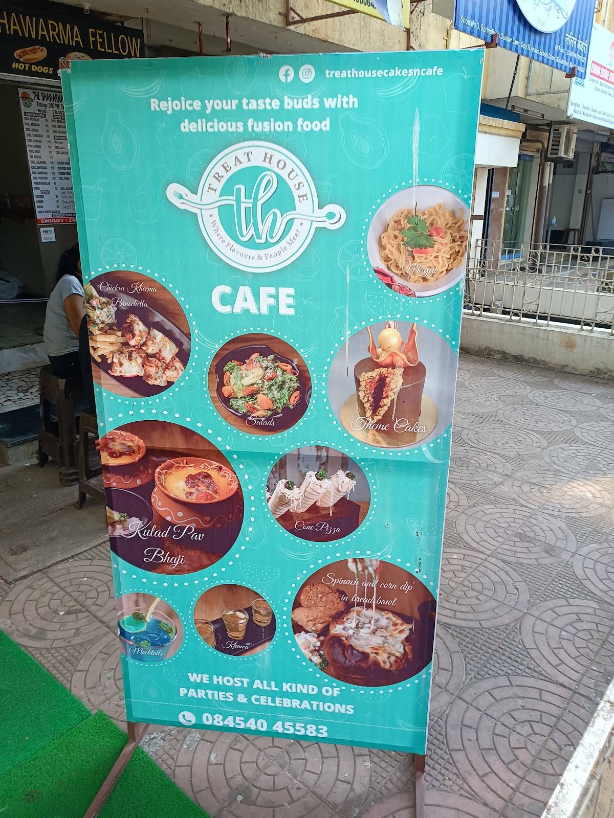 Menu at Treat House Cake & Cafe, Mumbai