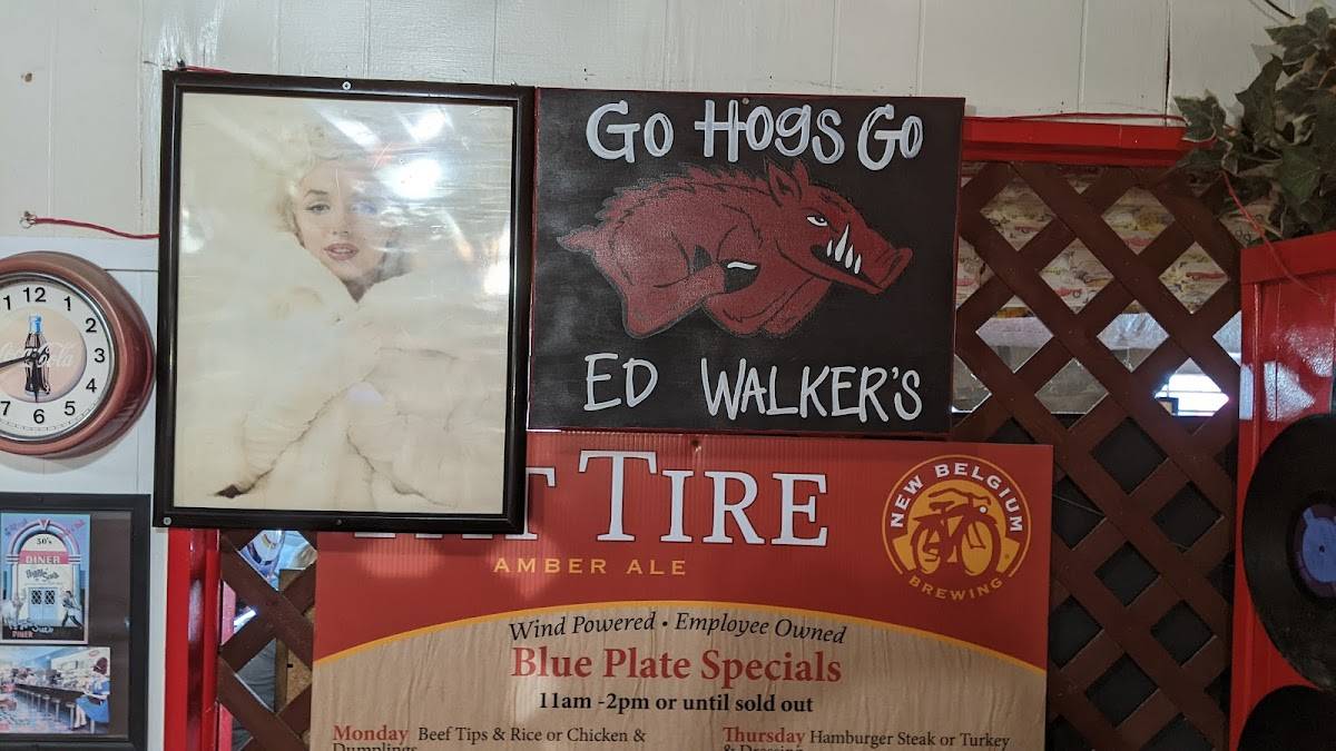 Menu at Ed Walker's DriveIn & Restaurant, Fort Smith