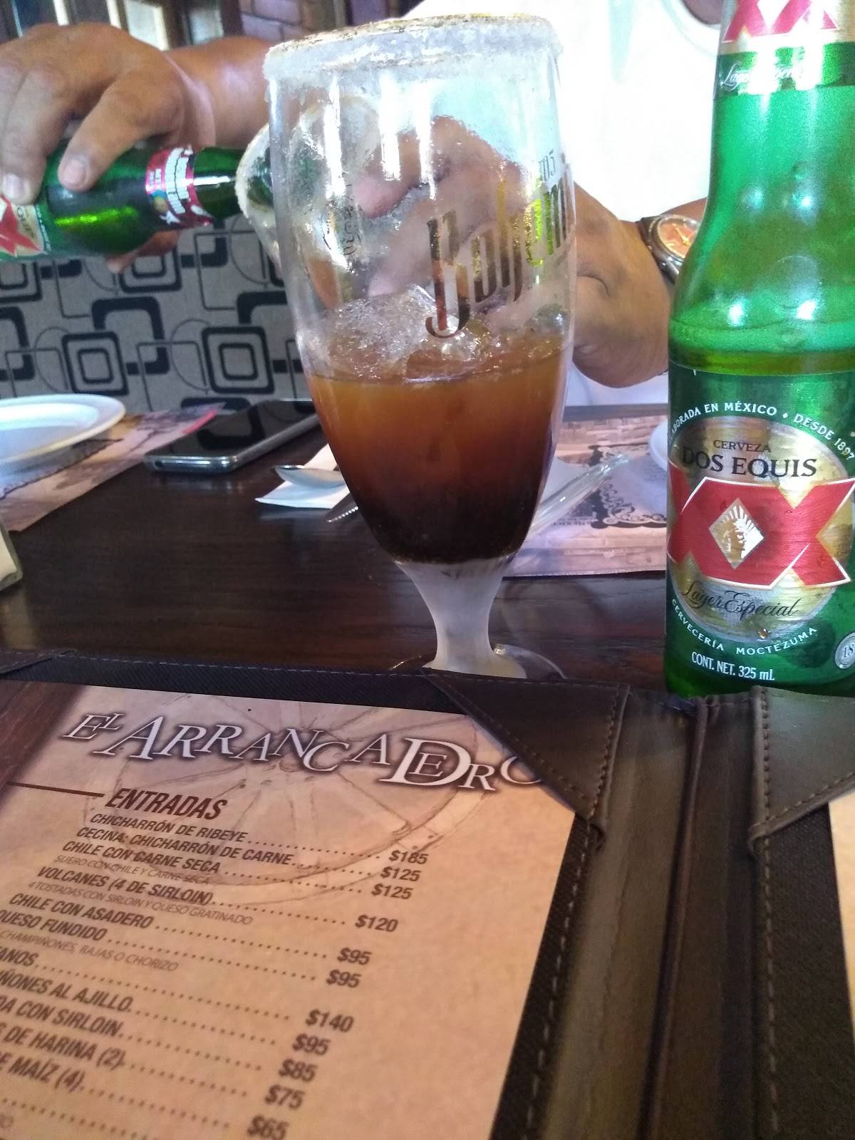 Menu at El Arrancadero Restaurant & Bar, Ciudad Juarez