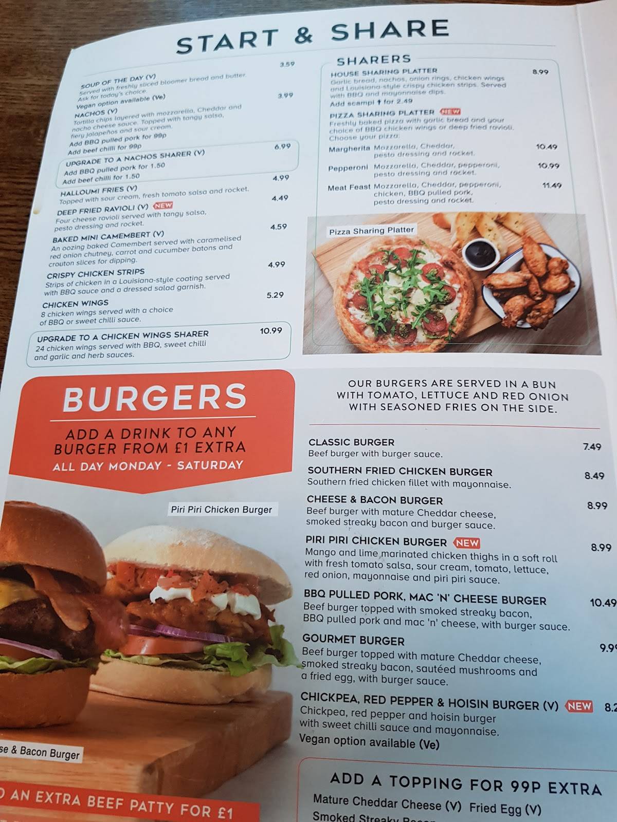 Menu at Horseshoe pub &amp; bar, Bristol, Downend Rd