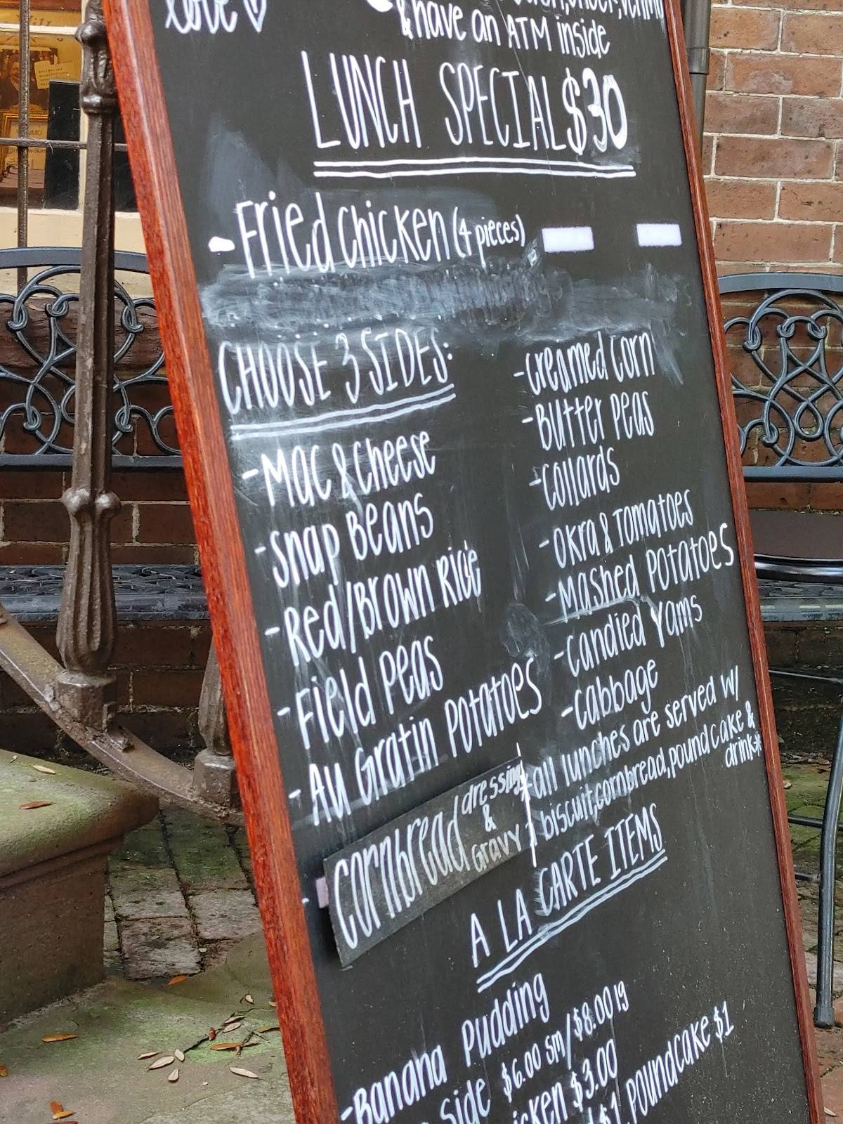 Menu at Mrs. Wilkes Dining Room restaurant, Savannah
