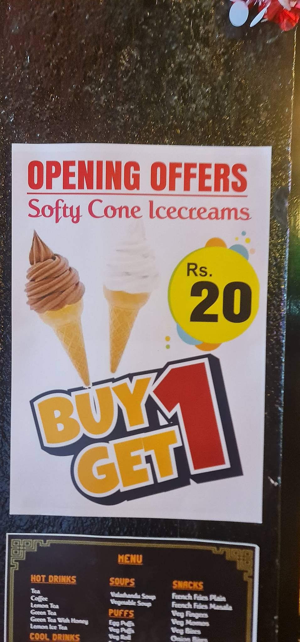 Menu at Must Try Cafe, Coimbatore