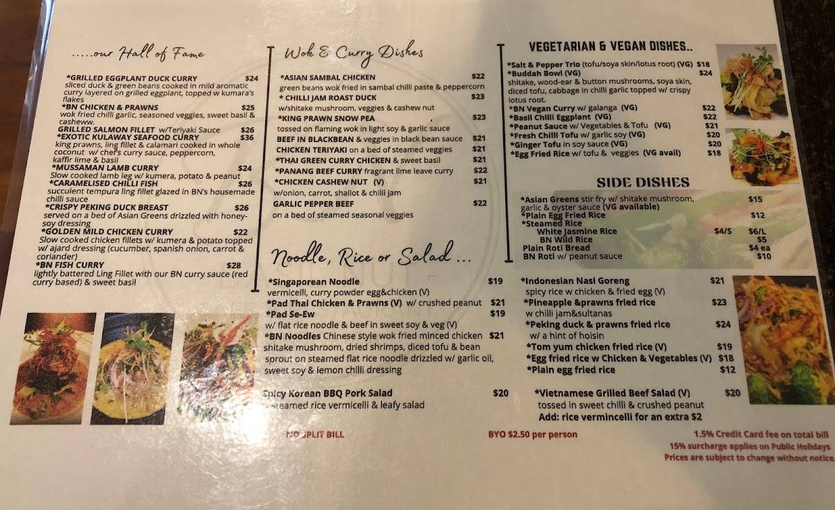 Menu at Basil Nut Cafe & Restaurant Katoomba, Katoomba