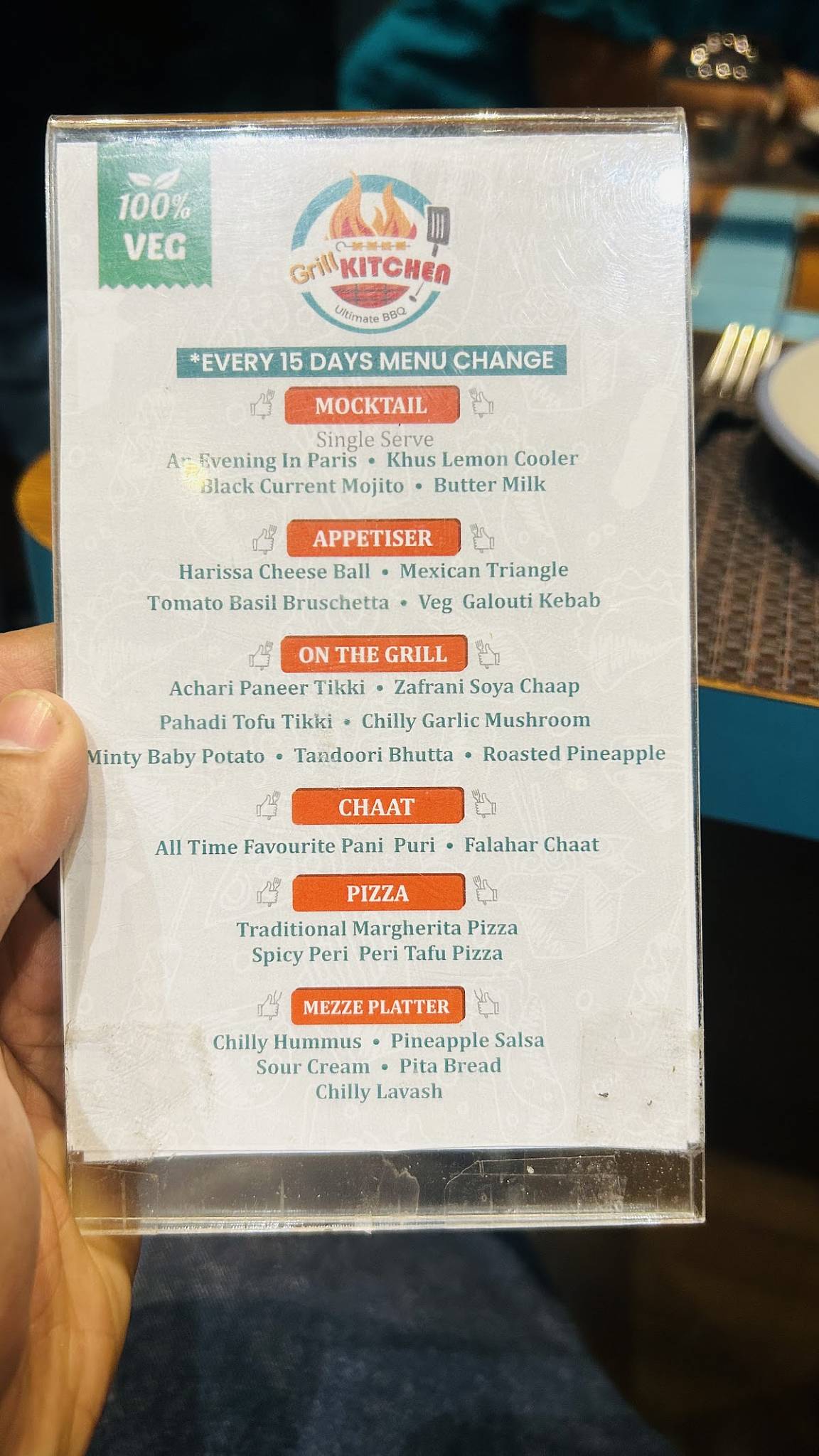 Menu at Grill kitchen Ultimate BBQ Motera, Ahmedabad
