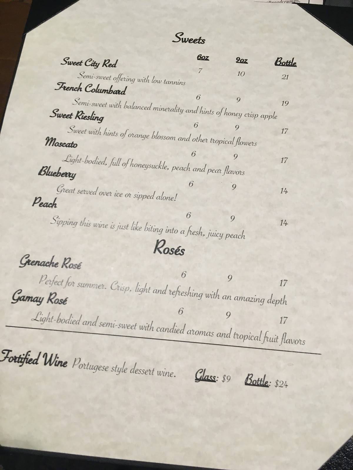 Menu at Hudson & Essex restaurant, Mansfield